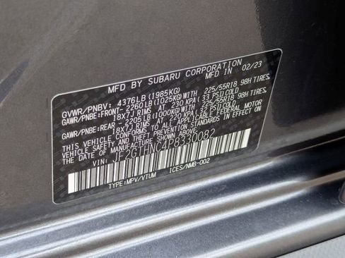 Certified 2023 Subaru Crosstrek 2.5i Limited AWD/4WD image 40