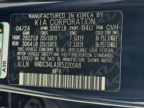 Used 2024 Kia EV6 Wind RWD image 12