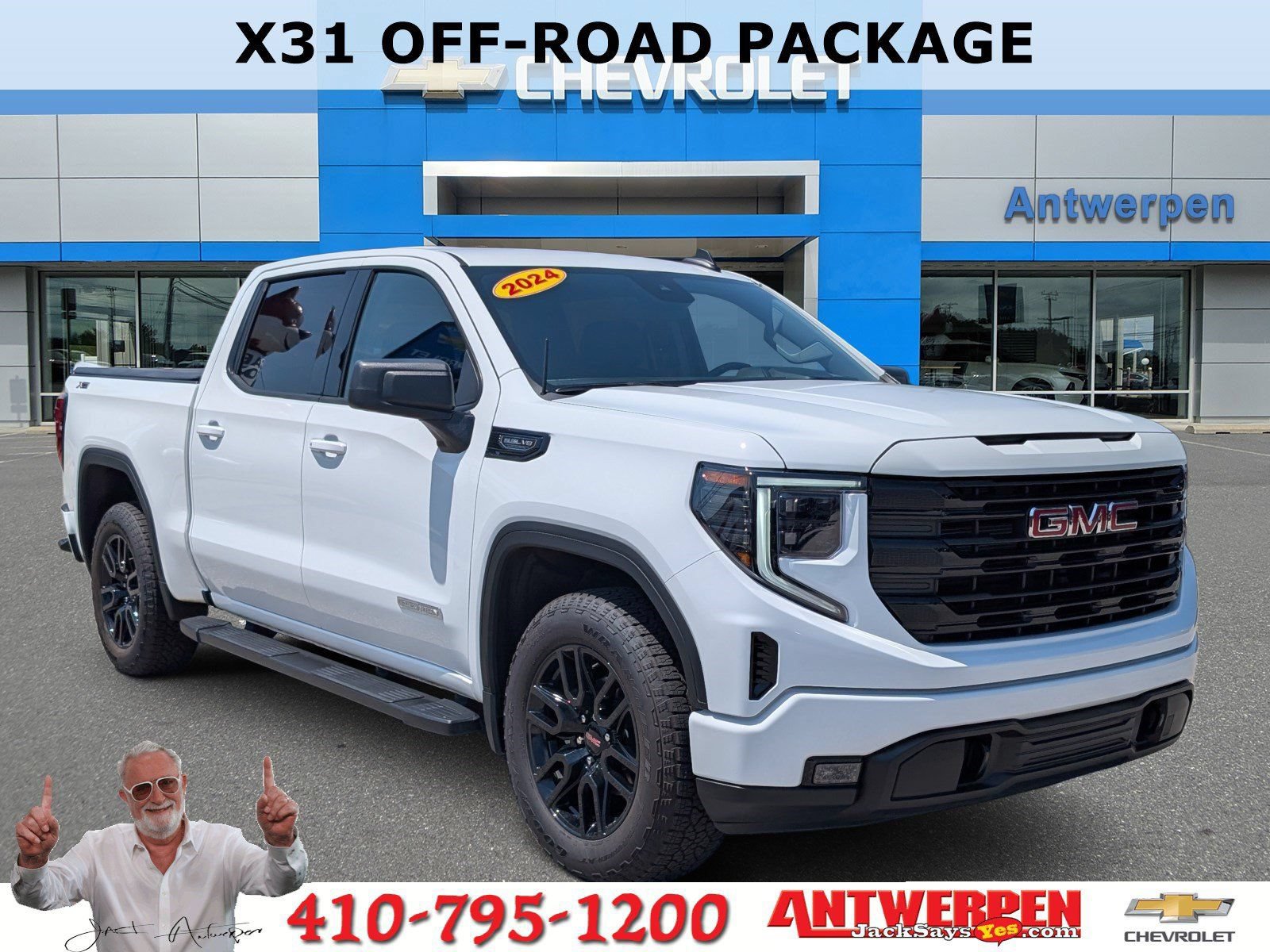 Used 2024 GMC Sierra 1500 Elevation w/ X31 Off-Road Package AWD/4WD image 1