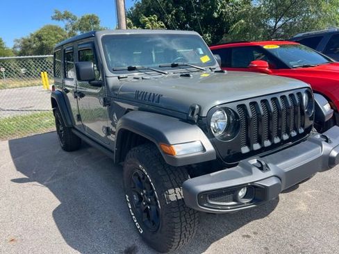 Used 2021 Jeep Wrangler Unlimited Sport AWD/4WD image 1