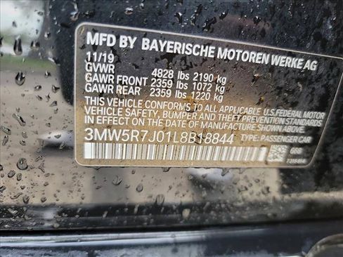 Used 2020 BMW 330i xDrive Sedan w/ Driving Assistance Package AWD/4WD image 24