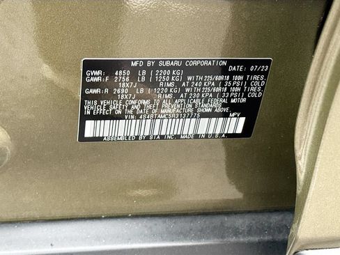 Certified 2024 Subaru Outback Limited AWD/4WD image 30