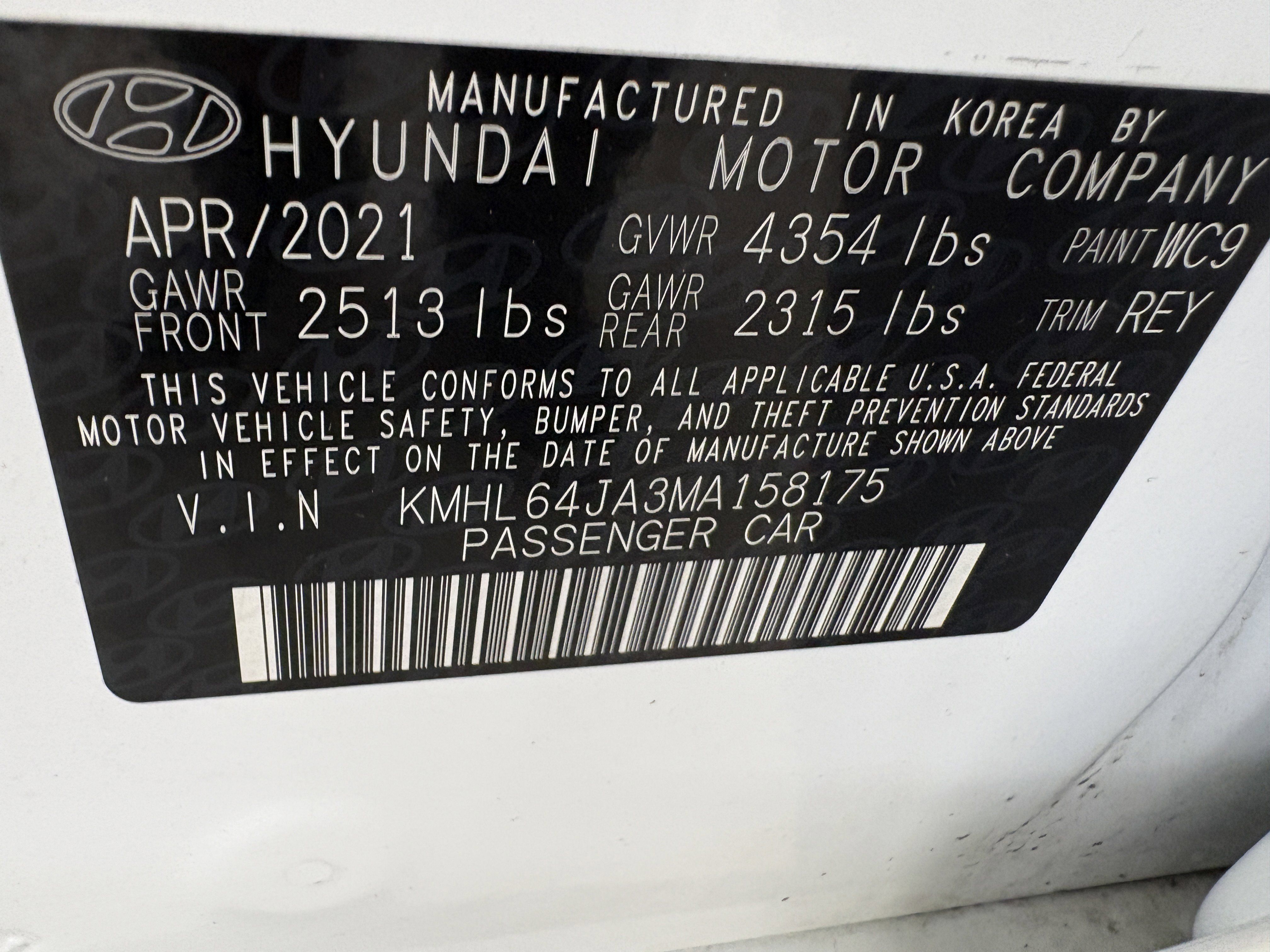 Used 2021 Hyundai Sonata SEL FWD image 32