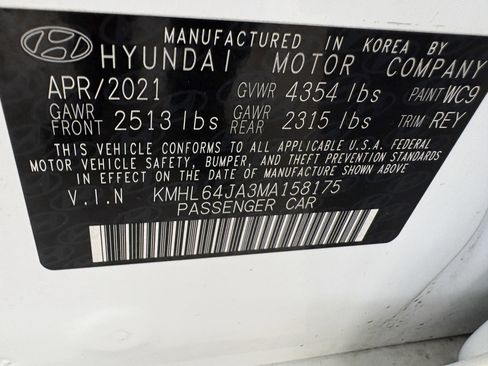 Used 2021 Hyundai Sonata SEL FWD image 32