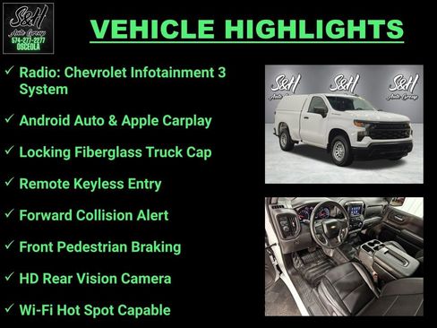 Used 2023 Chevrolet Silverado 1500 W/T RWD image 3
