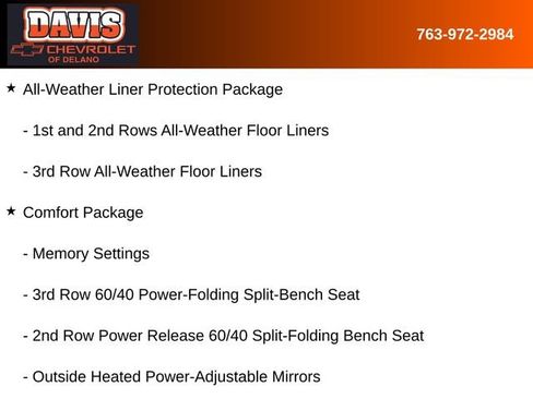 New 2026 Chevrolet Tahoe RST w/ Comfort Package AWD/4WD image 10