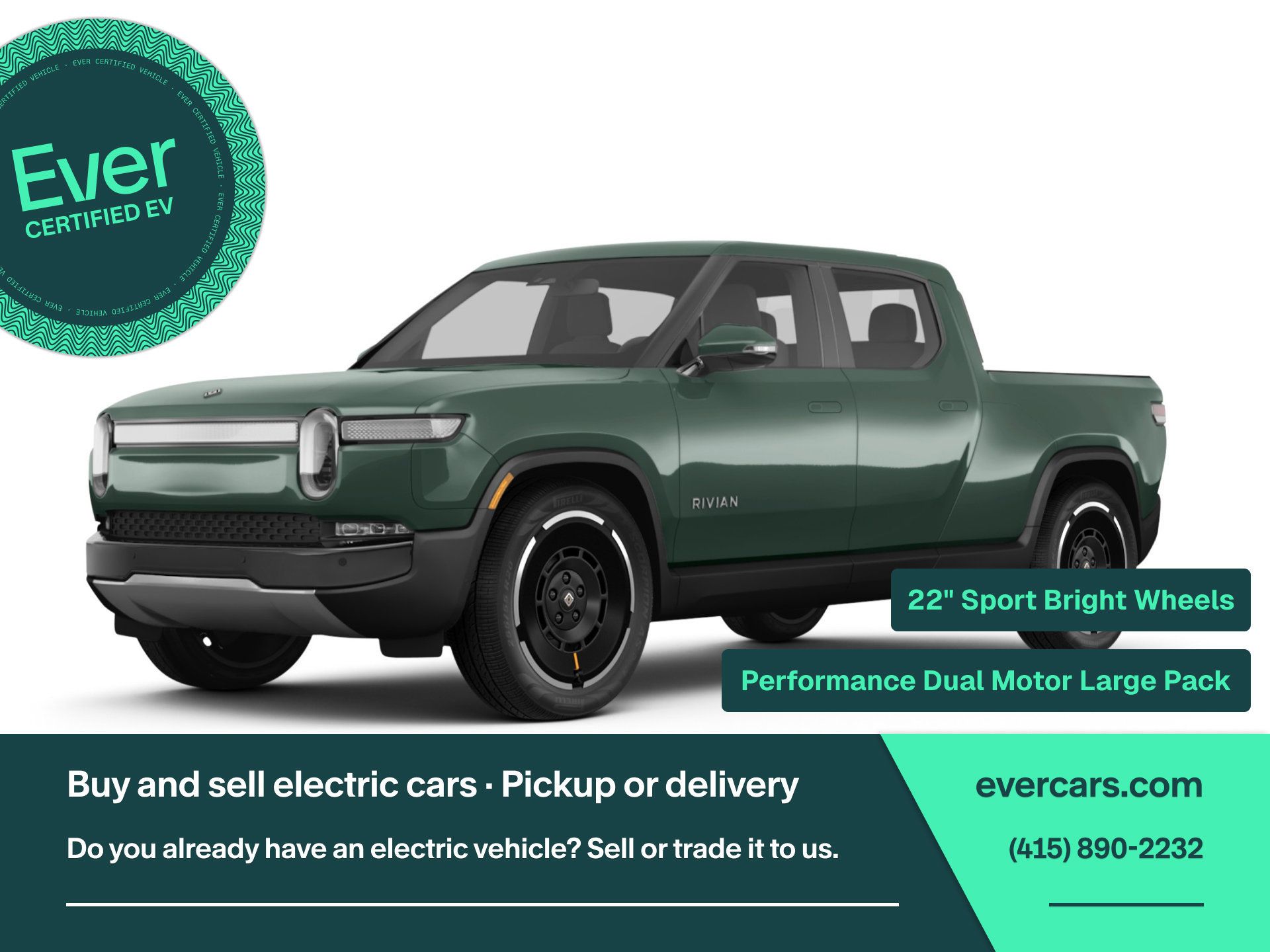 Used 2025 Rivian R1T Adventure Dual AWD/4WD image 1