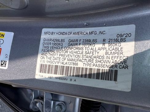 Used 2020 Honda Accord LX image 31