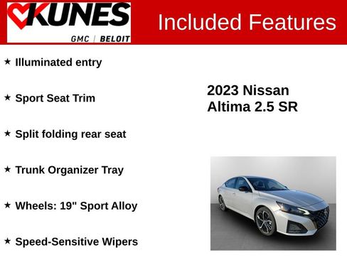 Used 2023 Nissan Altima 2.5 SR image 3