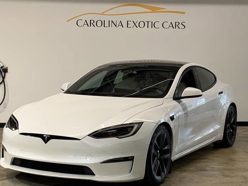 Used 2023 Tesla Model S Plaid AWD/4WD image 1
