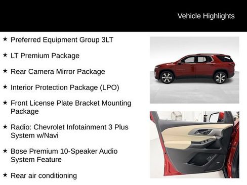 Certified 2023 Chevrolet Traverse LT w/ LT Premium Package FWD image 27