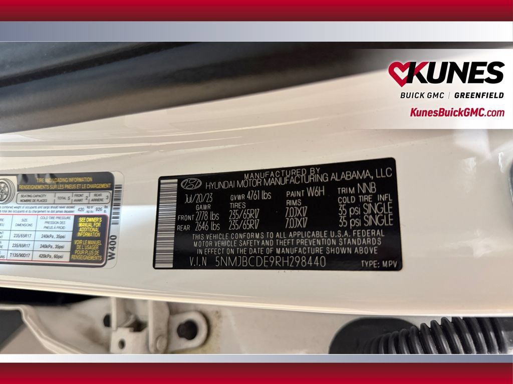Used 2024 Hyundai Tucson SEL AWD/4WD image 38