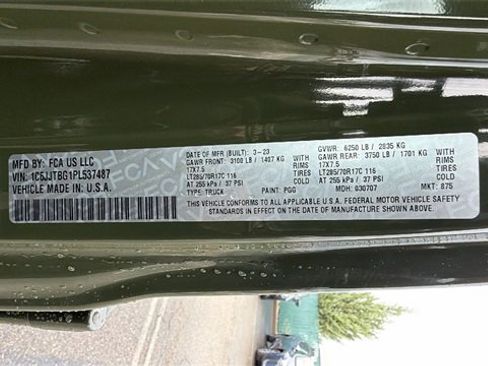 Used 2023 Jeep Gladiator Rubicon w/ Trailer Tow Package image 33