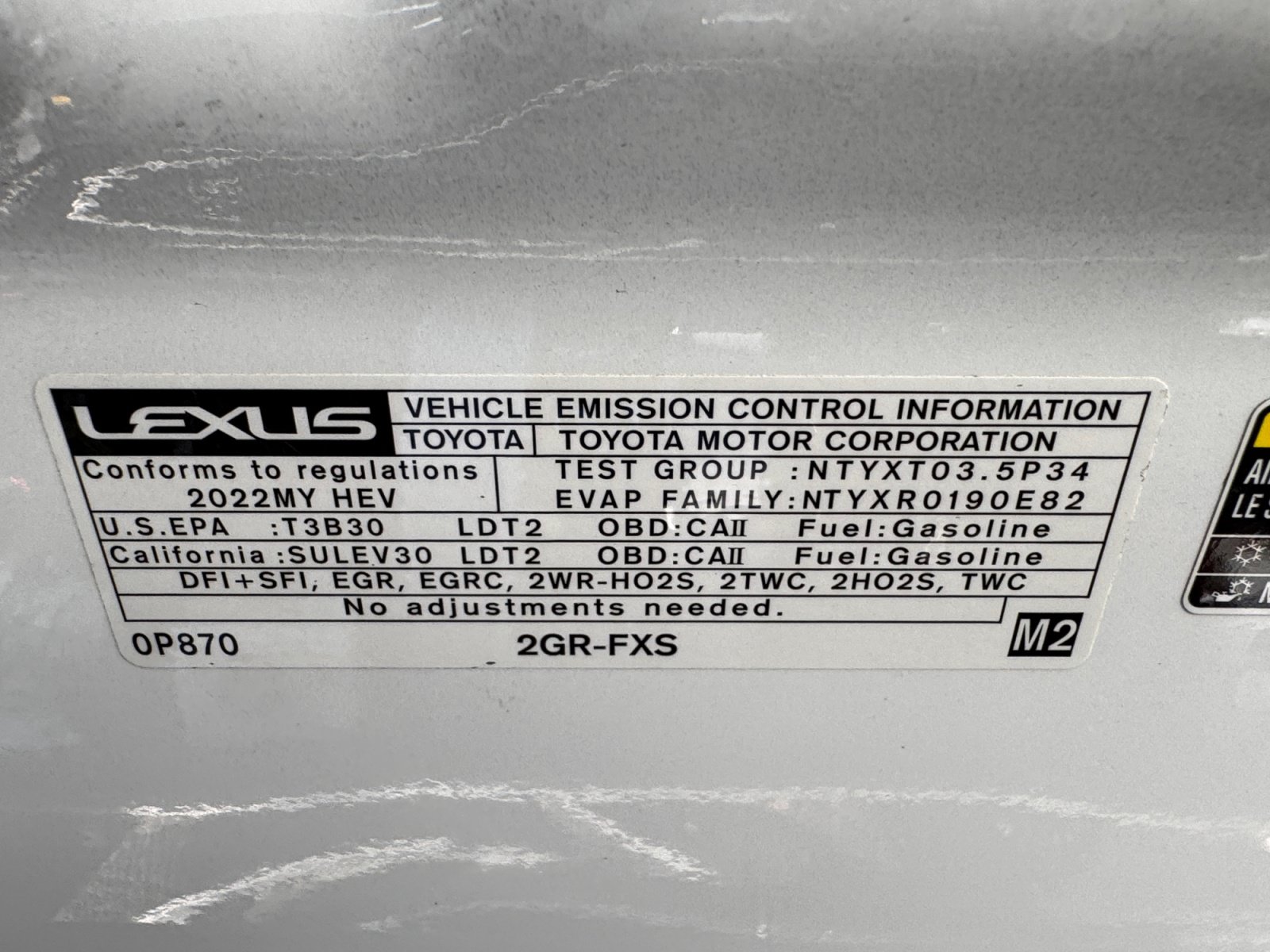 Used 2022 Lexus RX 450h F Sport w/ Accessory Package AWD/4WD image 22