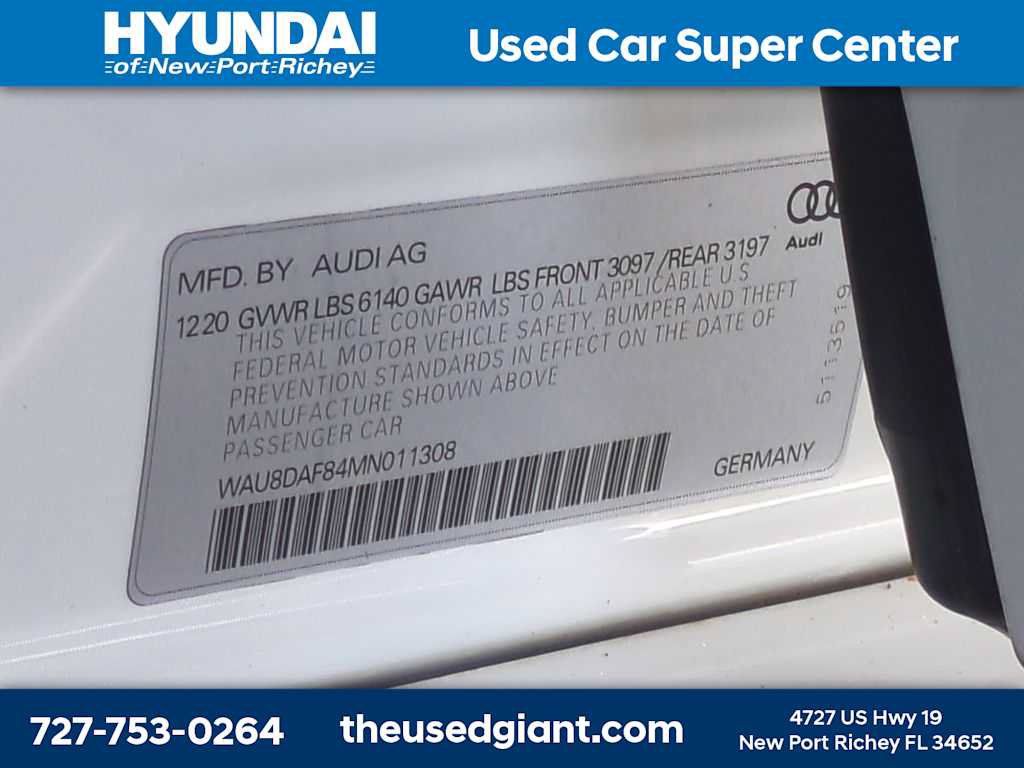 Used 2021 Audi A8 L 3.0T w/ Luxury Package AWD/4WD image 30