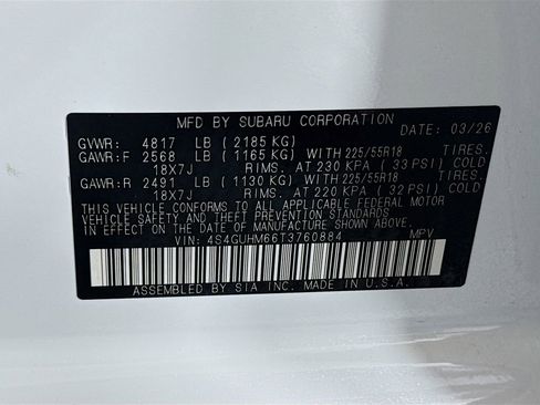 New 2026 Subaru Crosstrek 2.5i Limited AWD/4WD image 32