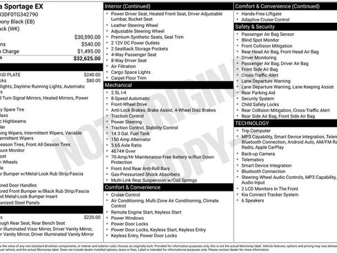 Used 2026 Kia Sportage EX FWD image 2