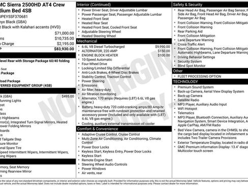 Used 2025 GMC Sierra 2500 AT4 AWD/4WD image 2