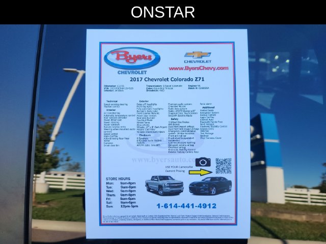 Used 2017 Chevrolet Colorado Z71 AWD/4WD image 14