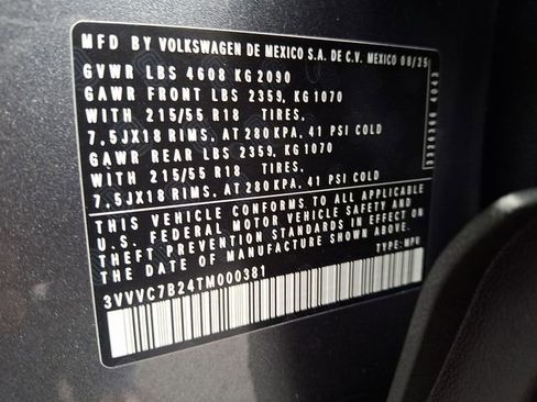 New 2026 Volkswagen Taos SE AWD/4WD image 21