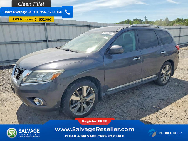Used 2014 Nissan Pathfinder Platinum w/ Platinum Premium Package FWD image 1
