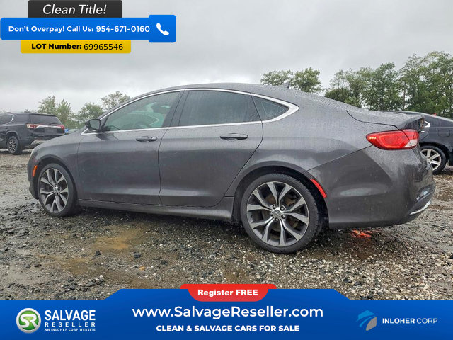 Used 2015 Chrysler 200 C w/ Navigation & Sound Group I FWD image 3