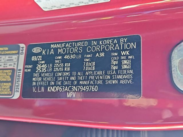 Used 2022 Kia Sportage Nightfall Edition FWD image 32