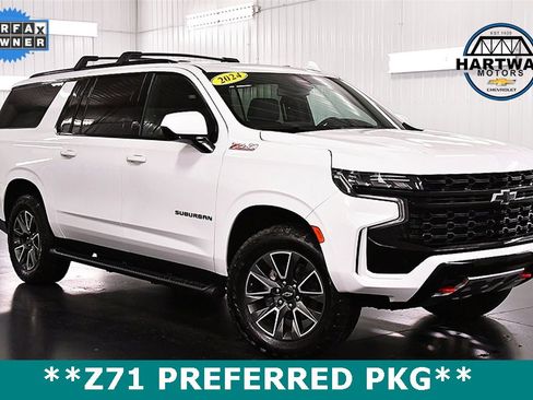 Used 2024 Chevrolet Suburban Z71 w/ Max Trailering Package image 1