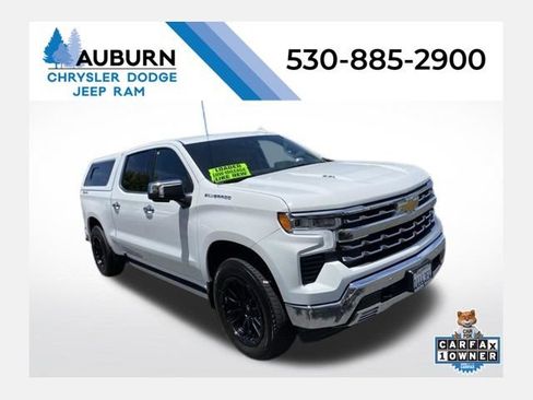 Used 2025 Chevrolet Silverado 1500 LTZ w/ Technology Package AWD/4WD image 1