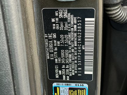 Used 2022 Kia Telluride EX w/ EX Premium Package FWD image 27