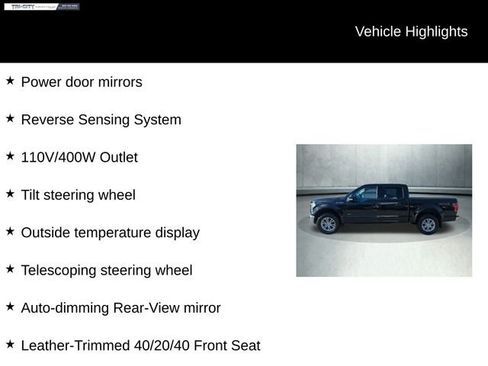 Used 2015 Ford F150 Lariat w/ Equipment Group 501A Mid image 39