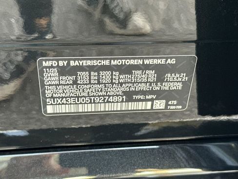 New 2026 BMW X5 xDrive50e w/ M Sport Package AWD/4WD image 35