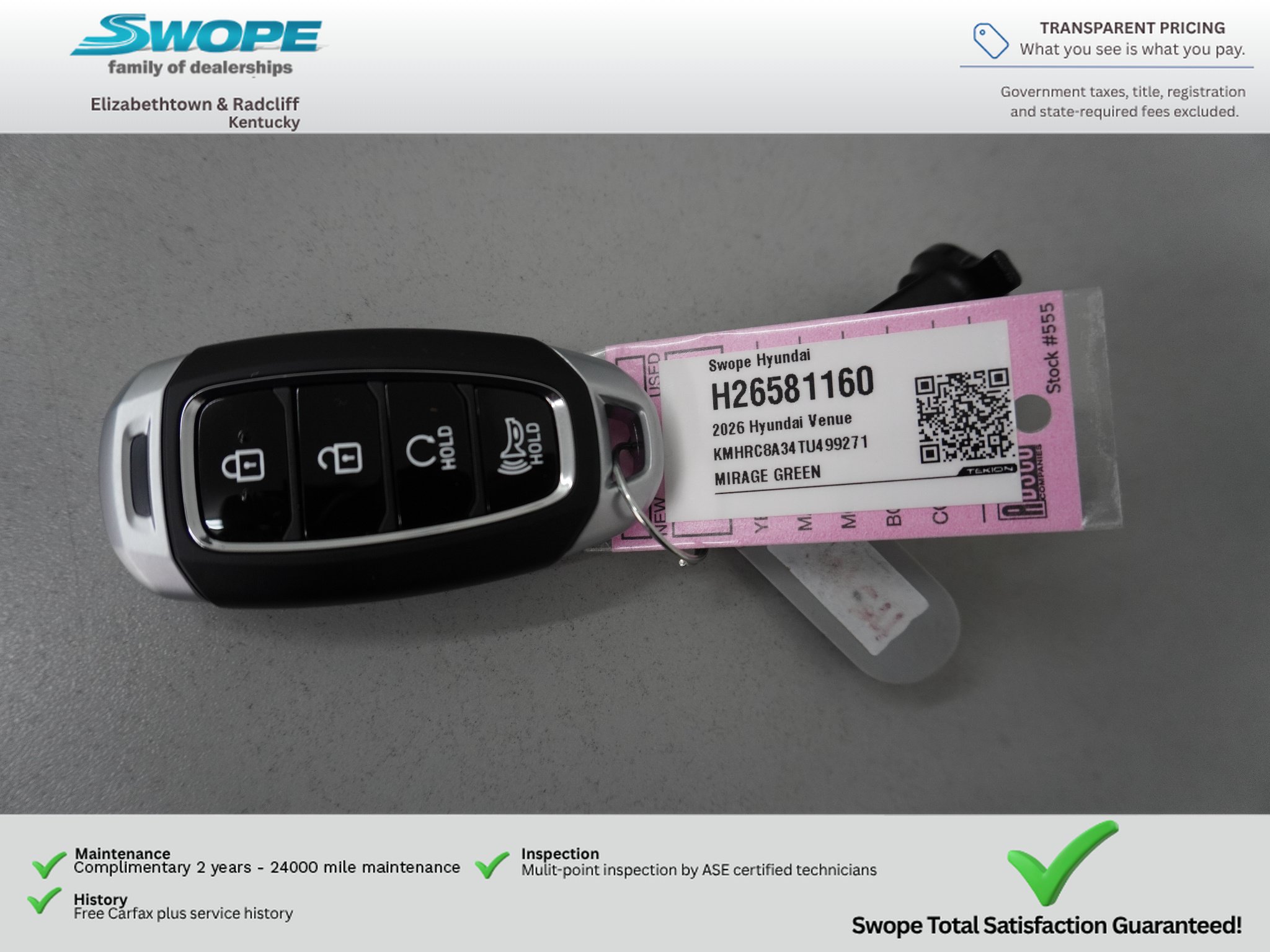 New 2026 Hyundai Venue SEL FWD image 31