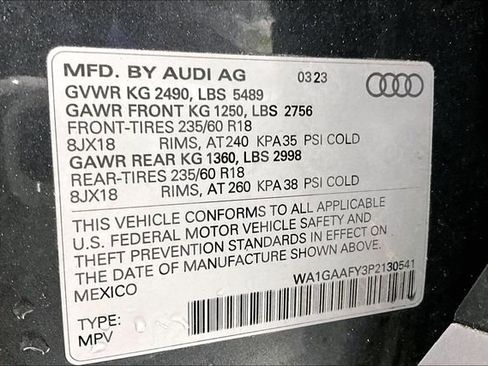 Used 2023 Audi Q5 2.0T Premium w/ Convenience Package AWD/4WD image 12