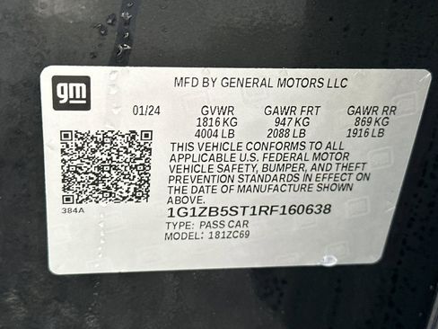 Certified 2024 Chevrolet Malibu LS image 37