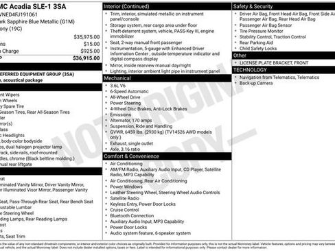 Used 2015 GMC Acadia SLE image 41