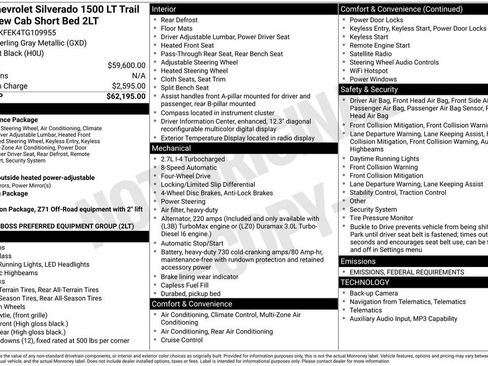 New 2026 Chevrolet Silverado 1500 LT Trail Boss image 25