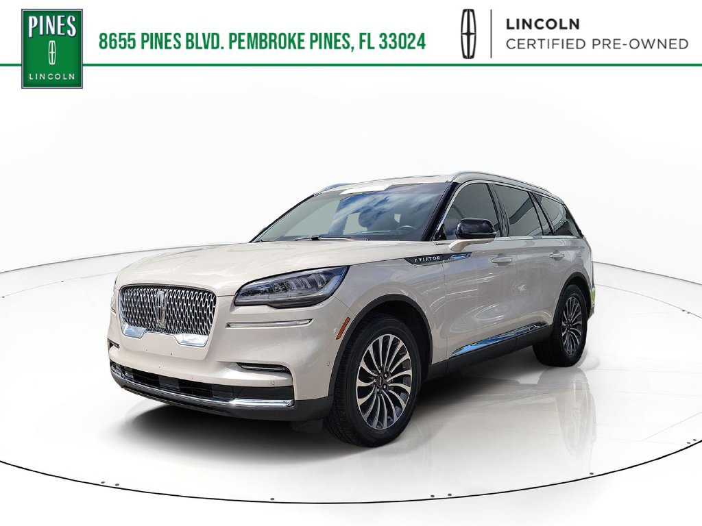 Certified 2023 Lincoln Aviator Reserve w/ Equipment Group 201A RWD image 1