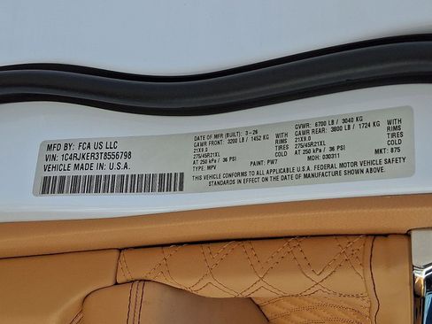 New 2026 Jeep Grand Cherokee L Summit AWD/4WD image 18