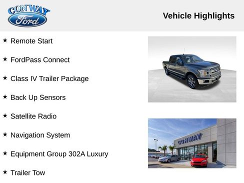 Used 2019 Ford F150 XLT w/ Equipment Group 302A Luxury image 8