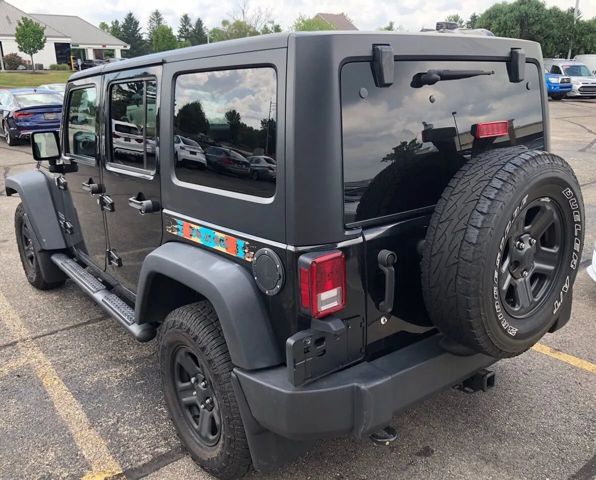 Used 2015 Jeep Wrangler Unlimited Sport w/ Mopar Black Appearance Group AWD/4WD image 10