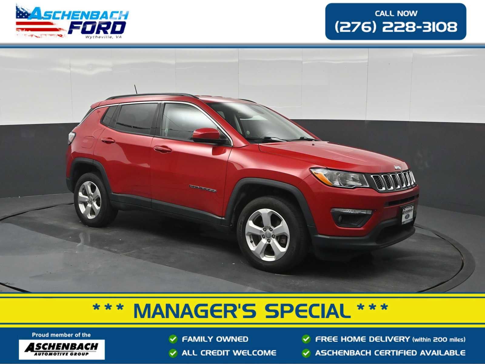 Used 2019 Jeep Compass Latitude w/ Popular Equipment Group AWD/4WD image 1