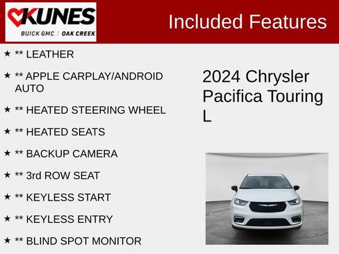 Used 2024 Chrysler Pacifica Touring-L FWD image 2
