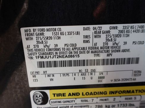 Used 2022 Ford Expedition XLT AWD/4WD image 43