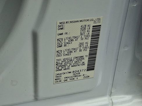 Used 2021 Nissan NV 2500 SV image 26