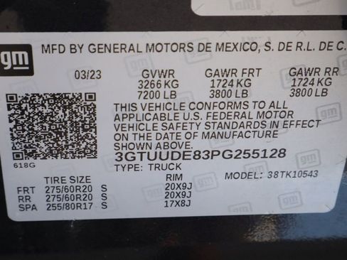 Certified 2023 GMC Sierra 1500 SLT w/ SLT Premium Package AWD/4WD image 33