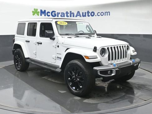 Used 2023 Jeep Wrangler Sahara 4xe w/ Cold Weather Group image 2