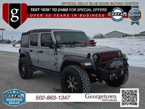 Used 2018 Jeep Wrangler Unlimited Sport S image 1