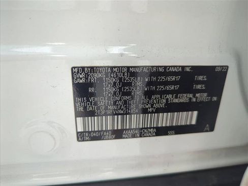 Used 2022 Toyota RAV4 XLE AWD/4WD image 26