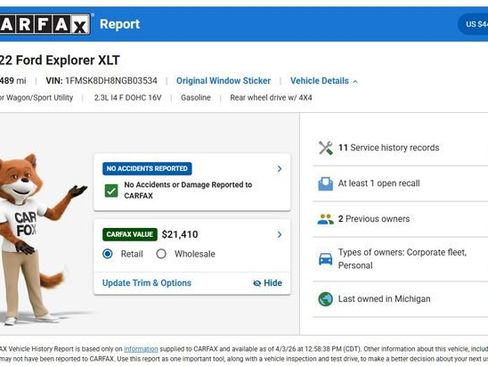 Used 2022 Ford Explorer XLT image 5